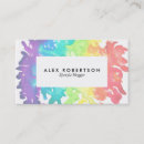 Pesquisar por cores pastel cartao de visita Simples