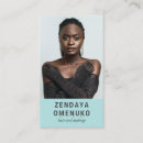 Pesquisar por cabelo cartao de visita Minimalista