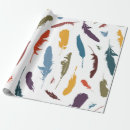 Pesquisar por penas coloridas papel de presente Colorido