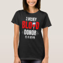 Pesquisar por doador de sangue camisetas Herói