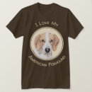 Pesquisar por do foxhound americano t camisetas Retrato