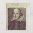 Pesquisar por retrato de william shakespeare cartoes postais 1623