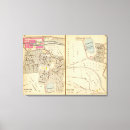 Pesquisar por mapas impressão impressão de canvas Dois