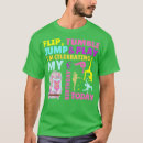 Pesquisar por ginástica das meninas camisetas Aniversário