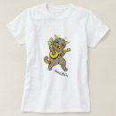 Pesquisar por arte do banjo camisetas Gato engraçado