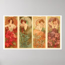 Pesquisar por alphonse mucha pósteres Floral