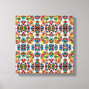 Pesquisar por verde amarelo impressão de canvas Branco