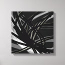 Pesquisar por abstrato preto e branco impressão de canvas Moderno