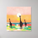 Pesquisar por sol africano impressão de canvas Savana