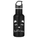 Pesquisar por gato preto garrafa agua Preto e branco
