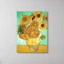 Pesquisar por girassóis van gogh de impressão de canvas Flores