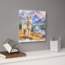 Pesquisar por lobo relogios de parede Aquarela