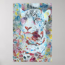 Pesquisar por gatos abstratos artes pósteres Vibrante