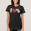 Pesquisar por eu amo o teatro camisetas Banda larga