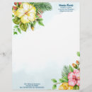 Pesquisar por tropical papel timbrado Floral
