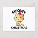 Pesquisar por natal meowy cartoes postais Gato