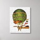 Pesquisar por balão impressão de canvas Folhas de flor
