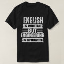 Pesquisar por engenharia não é camisetas Engraçado