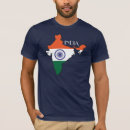 Pesquisar por bandeira indiano india masculinas camisetas Mapa