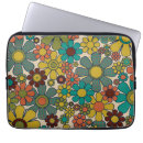 Pesquisar por flores retros laptop sleeves Vintage