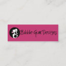 Pesquisar por goma cartao de visita Rosa