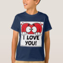 Pesquisar por coração dos desenhos animados camisetas Amor
