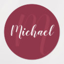 Pesquisar por vermelho branco etiquetas Monograma