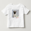 Pesquisar por pug crianças camisetas Cachorro