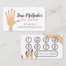 Pesquisar por unhas do dedo cartao de visita Manicure