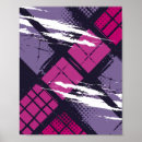 Pesquisar por roxo e magenta artes pósteres Abstrato