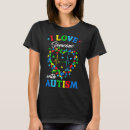 Pesquisar por eu amo alguém com autismo camisetas Realmente autista
