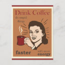 Pesquisar por café engraçado cartoes postais Vintage