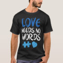 Pesquisar por palavras para o amor camisetas Conscientização
