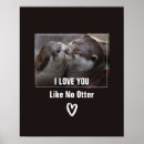 Pesquisar por lontra pósteres Beijo