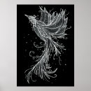 Pesquisar por pássaro preto e branco pôsteres pósteres Decorativo