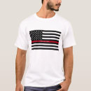 Pesquisar por sapador bombeiro camisetas Linha vermelha fina