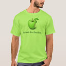 Pesquisar por maçã verde camisetas Engraçado