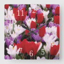 Pesquisar por tulipas coloridas relogios de parede Flor