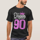 Pesquisar por 90 anos de aniversário camisetas Coroa