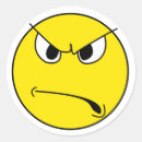 Pesquisar por emoji irritado adesivos Amarelo