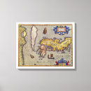 Pesquisar por os mapas antigos impressão de canvas Ásia