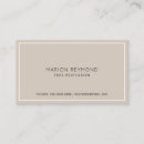 Pesquisar por taupe cartao de visita Minimalista