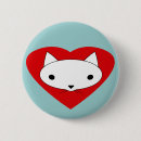 Pesquisar por gato engraçado desenhos botons Kawaii