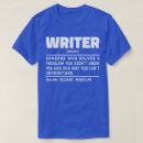 Pesquisar por aniversário dos escritores camisetas Para todos