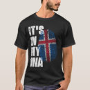 Pesquisar por bandeira islândia camisetas Ideia de de aniversário