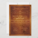 Pesquisar por bronze casamento convites Para