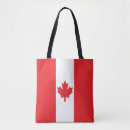 Pesquisar por bandeira de canadá bolsas Vermelho