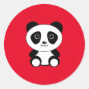 Pesquisar por panda branca preta adesivos Desenho animado