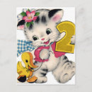 Pesquisar por gatinhos antigos cartoes Gatinha