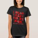 Pesquisar por doenças camisetas Vermelho